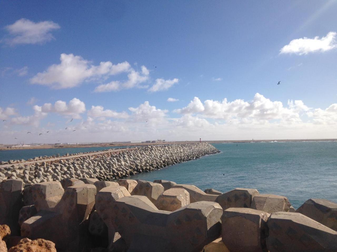Hotel El ghazi Tarfaya Esterno foto